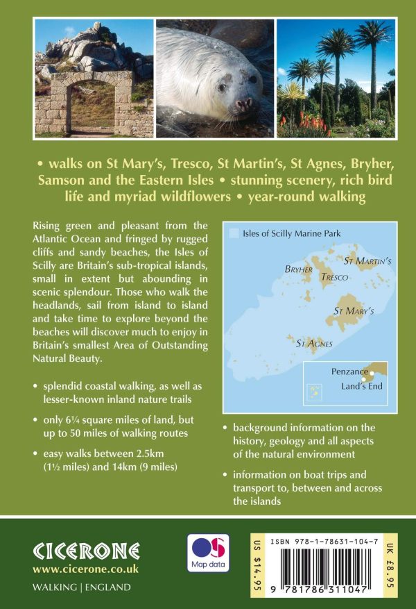 Hiking guide - Scilly Isles | Cicerone For Sale - Image 2