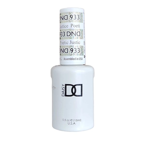 DND Super Platinum Gel Collection - 933 Poetic Justice For Cheap